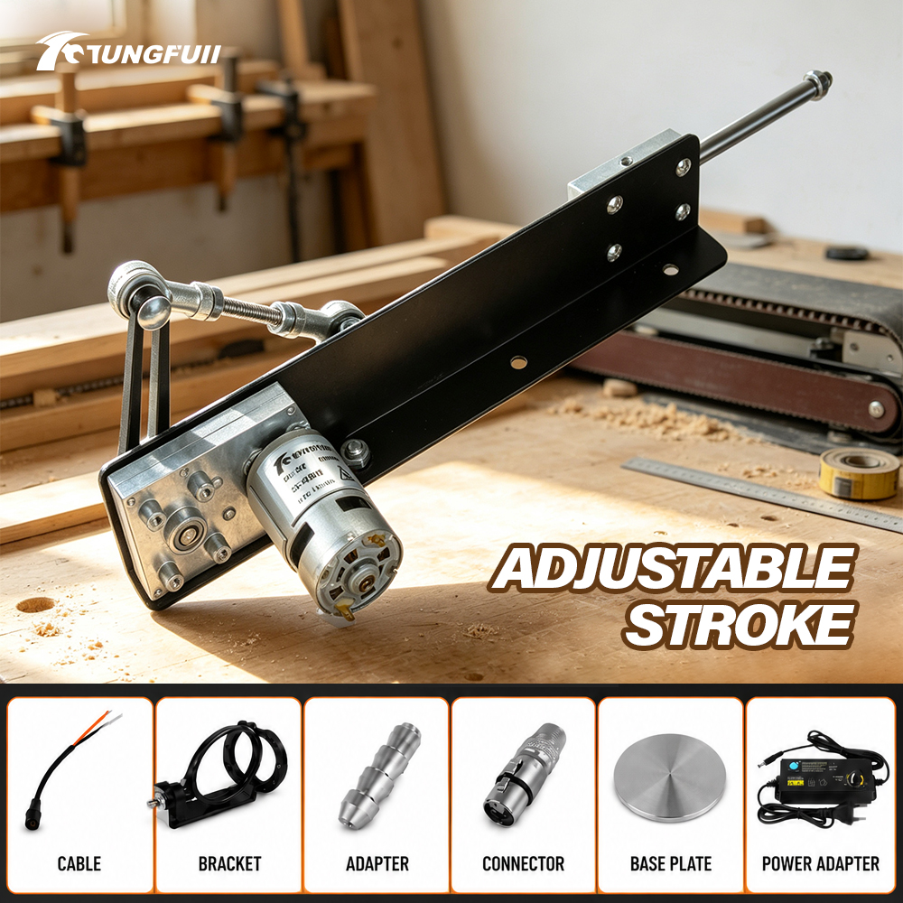 Diy Automation - TUNGFUII DC24V Reciprocating Linear Actuator 6-20cm