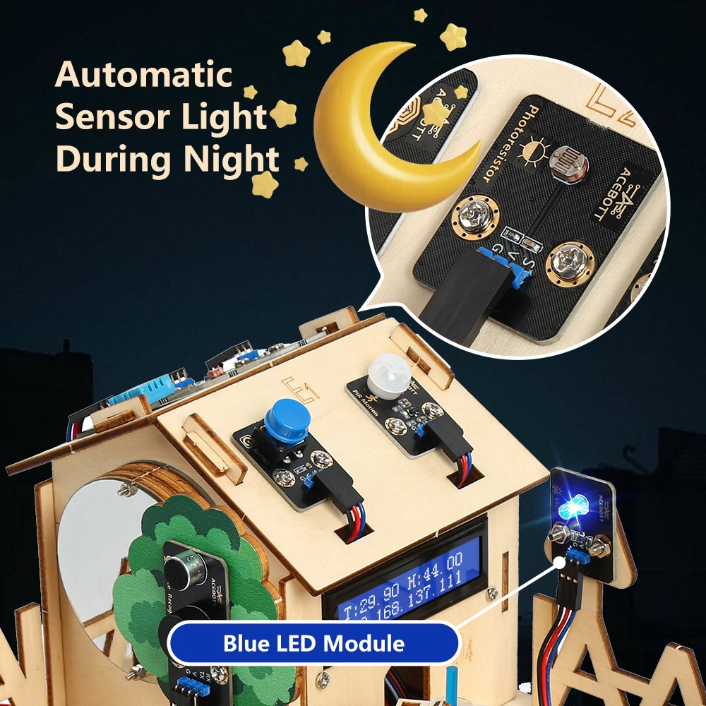 ACEBOTT Smart Home STEM STEAM  – обзор и цена Home Automation With Arduino