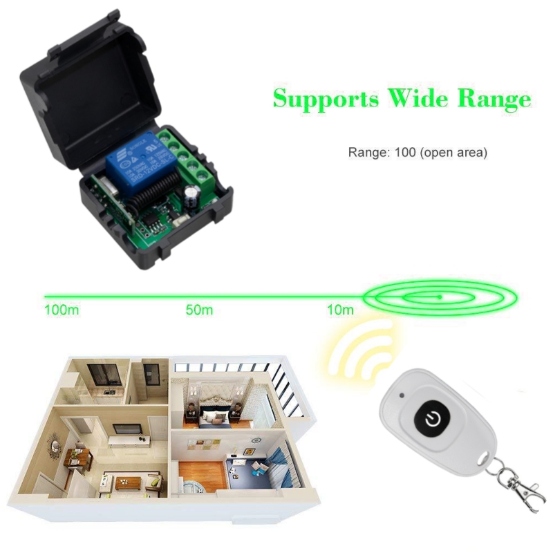 433MHz DIY Wireless Switch DC  – обзор и цена Diy Home Automation Controller