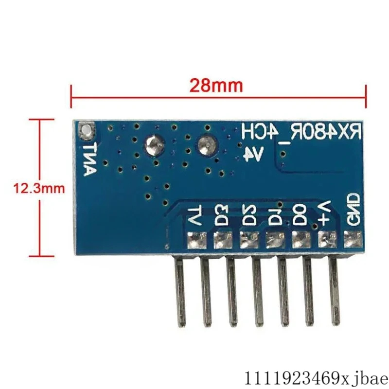 Wireless 433Mhz RF Module Rece – обзор и цена 433Mhz Receiver Module