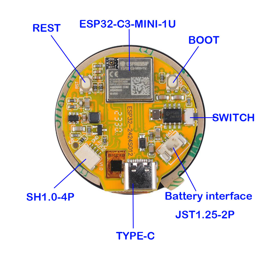 ESP32 Display 1.28 inch ESP32- – обзор и цена Home Automation With Arduino