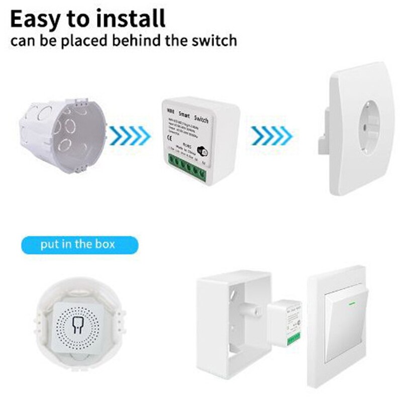 Tuya 16A Mini Wifi Smart Switc – обзор и цена Diy Home Automation Controller