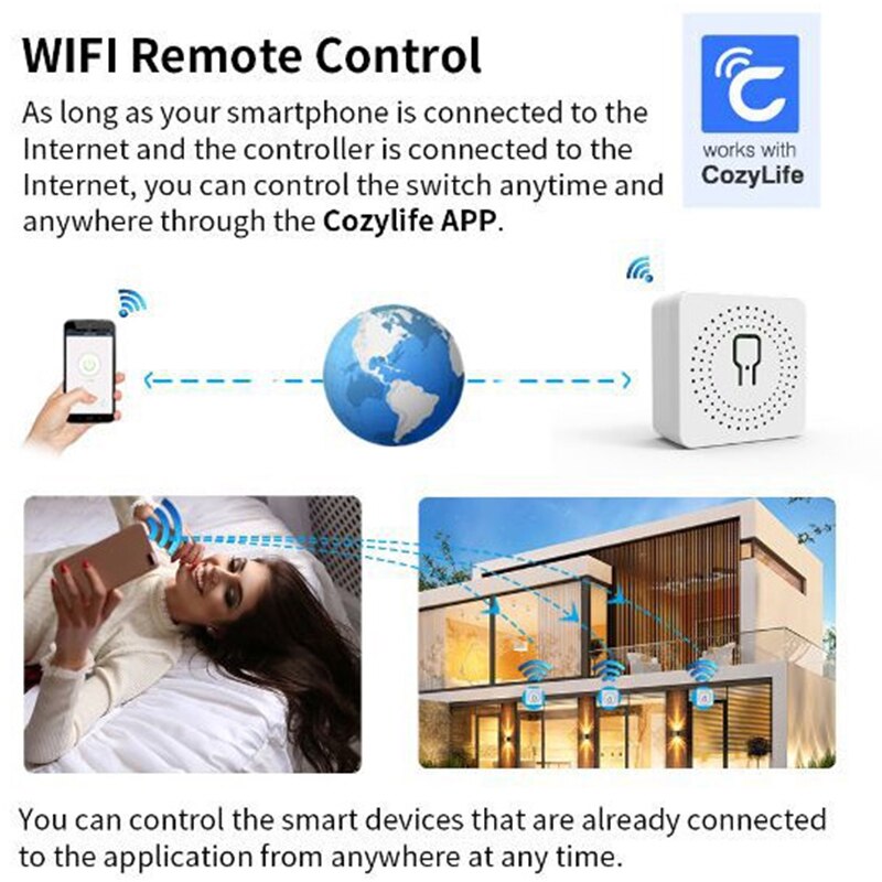Tuya 16A Mini Wifi Smart Switc – обзор и цена Diy Home Automation Controller