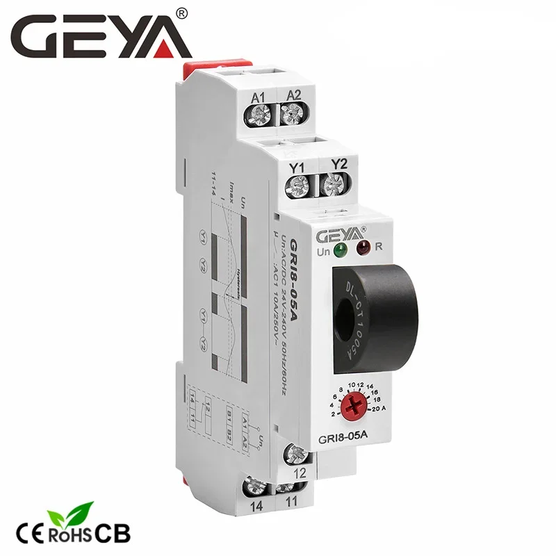 GEYA GRI8-05 AC OR DC Current  – обзор и цена Shelly Relay Module
