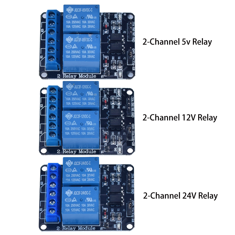 DC 5V 12V 24V 1 2 4 6 8 Channe – обзор и цена Relay 8 Channel Board