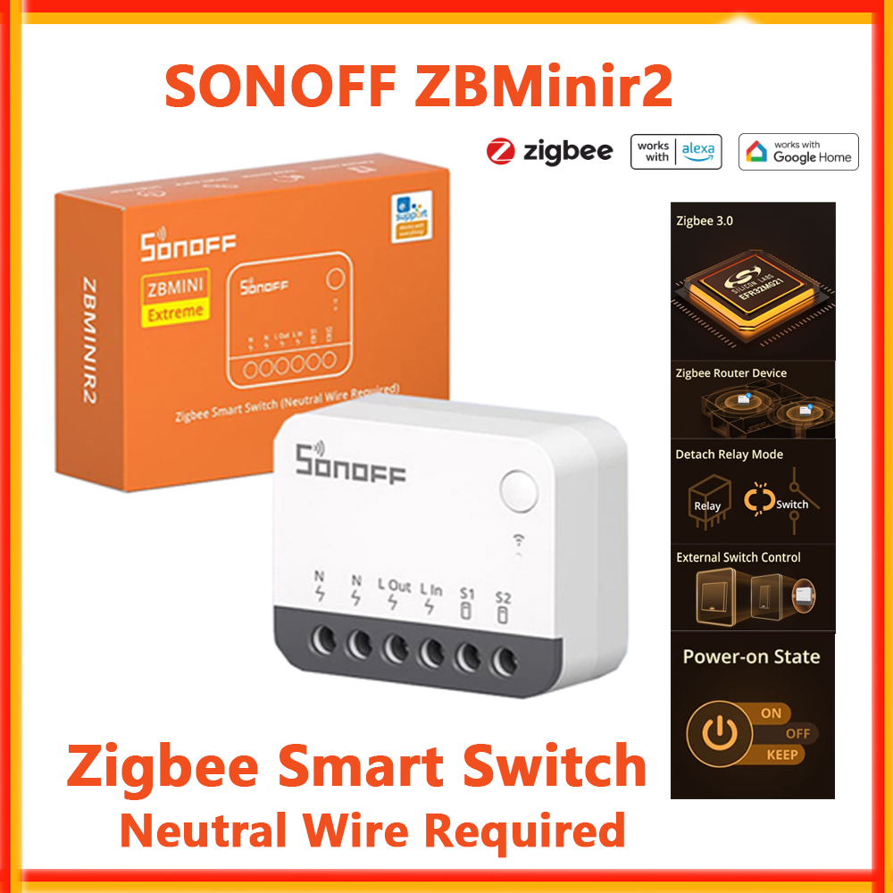 SONOFF ZBMinir2 Zigbee Smart S – обзор и цена Sonoff Basic Switch