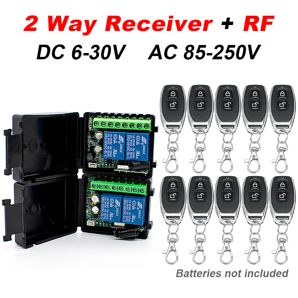 1~10pcs 2 Channel 433MHz RF Re – обзор и цена 433Mhz Receiver Module