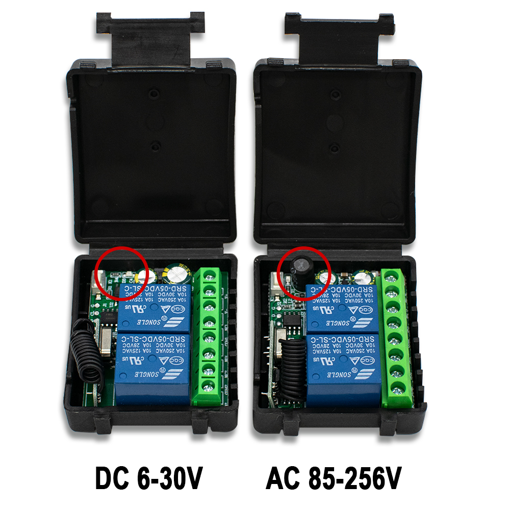1~10pcs 2 Channel 433MHz RF Re – обзор и цена 433Mhz Receiver Module