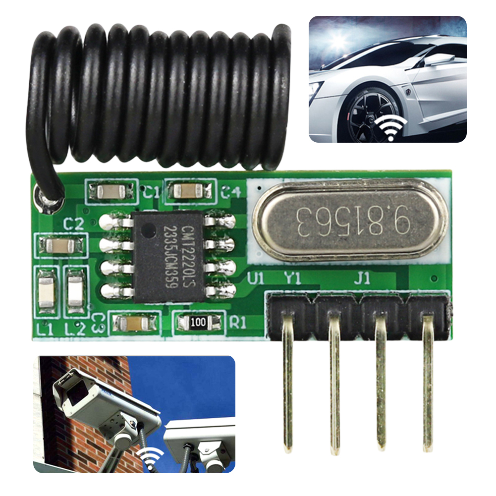 315MHz/433MHz RF Wireless Modu – обзор и цена 433Mhz Receiver Module