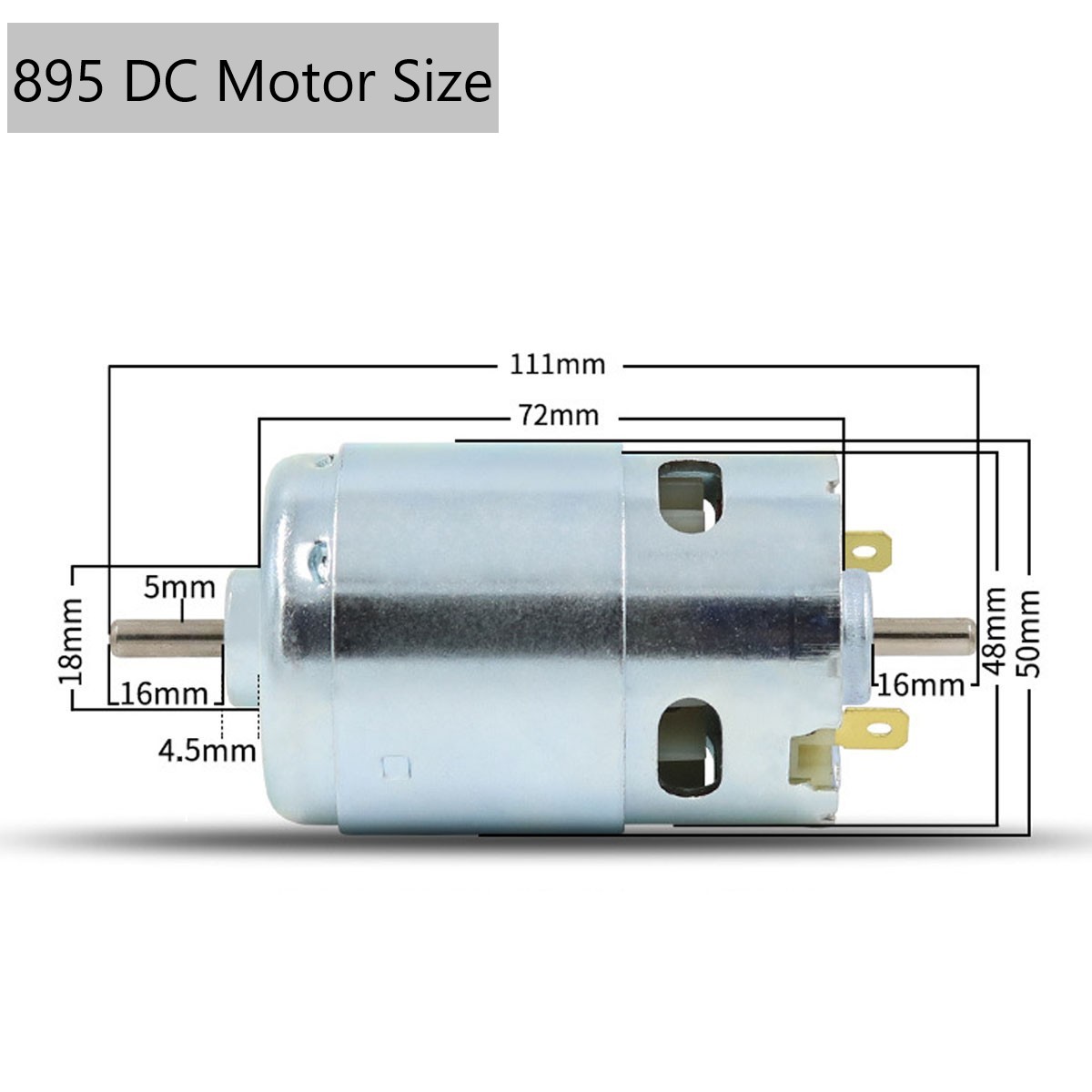 775 795 895 DC Motor 12V Dual  – обзор и цена Home Automation System Diy
