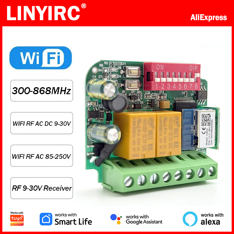 Universal Works WIth Tuya WiFi – обзор и цена 433Mhz Receiver Module
