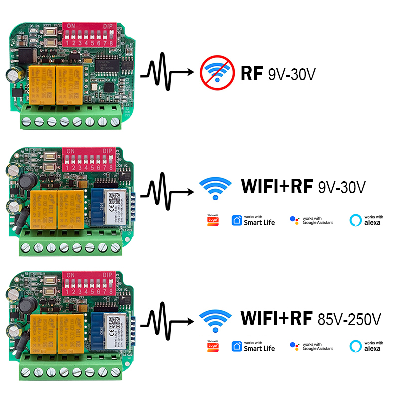 Universal Works WIth Tuya WiFi – обзор и цена 433Mhz Receiver Module