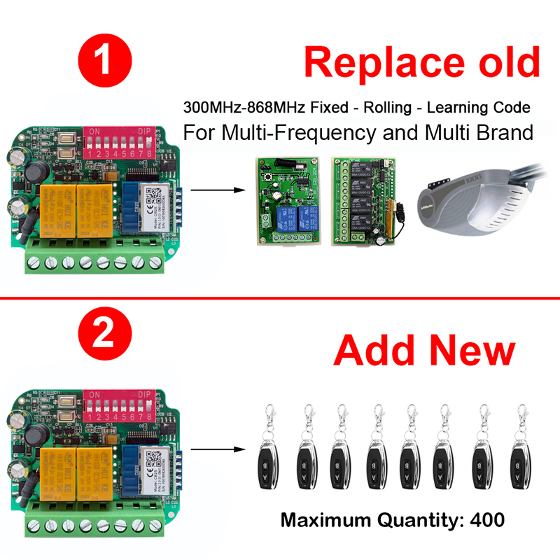 Universal Works WIth Tuya WiFi – обзор и цена 433Mhz Receiver Module