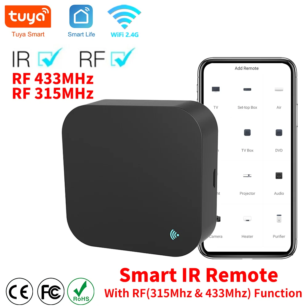 Tuya WiFi RF IR Remote Control – обзор и цена Ir Blaster Universal