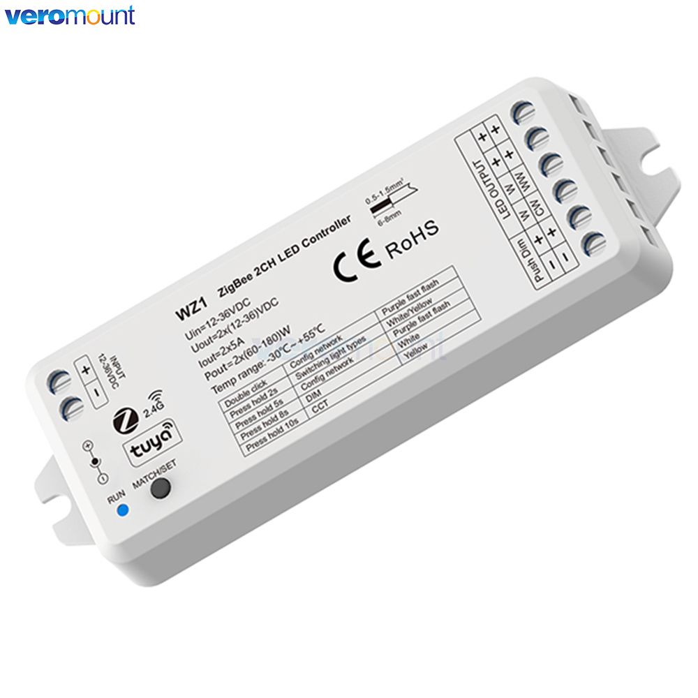 WZ1 Zigbee LED Dimmer 12V 24V  – обзор и цена Zigbee Coordinator Stick