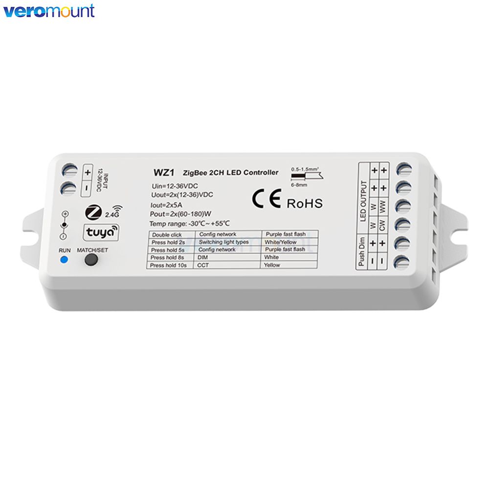 WZ1 Zigbee LED Dimmer 12V 24V  – обзор и цена Zigbee Coordinator Stick