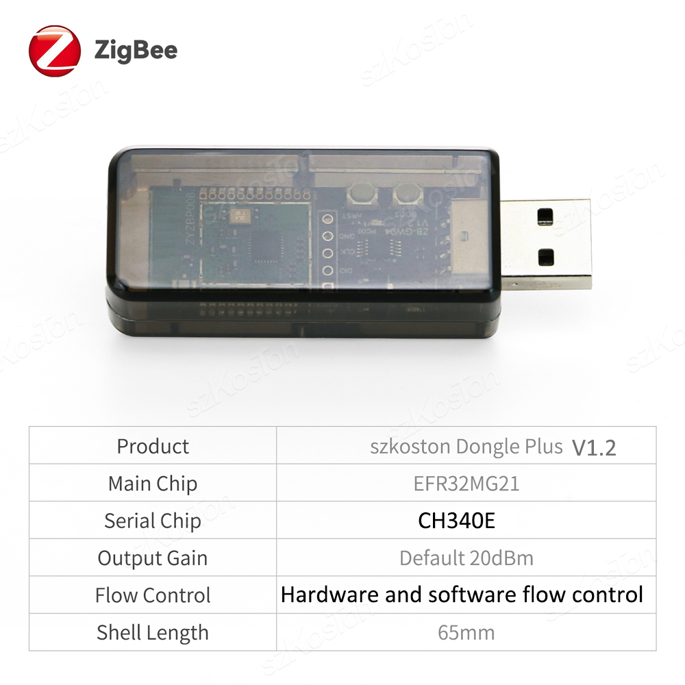 Zigbee USB Dongle Plus-E Gatew – обзор и цена Zigbee Coordinator Stick