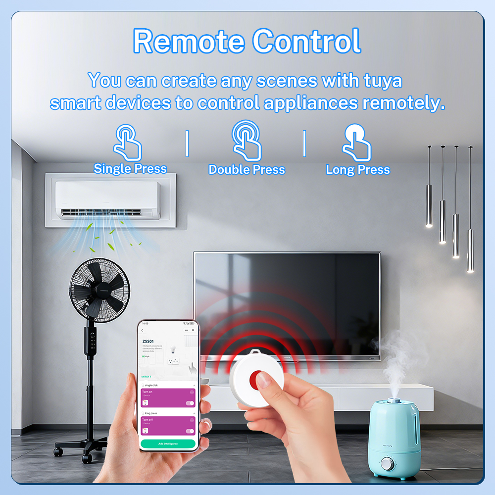 Tuya ZigBee Smart Button IP65  – обзор и цена Diy Home Automation Controller