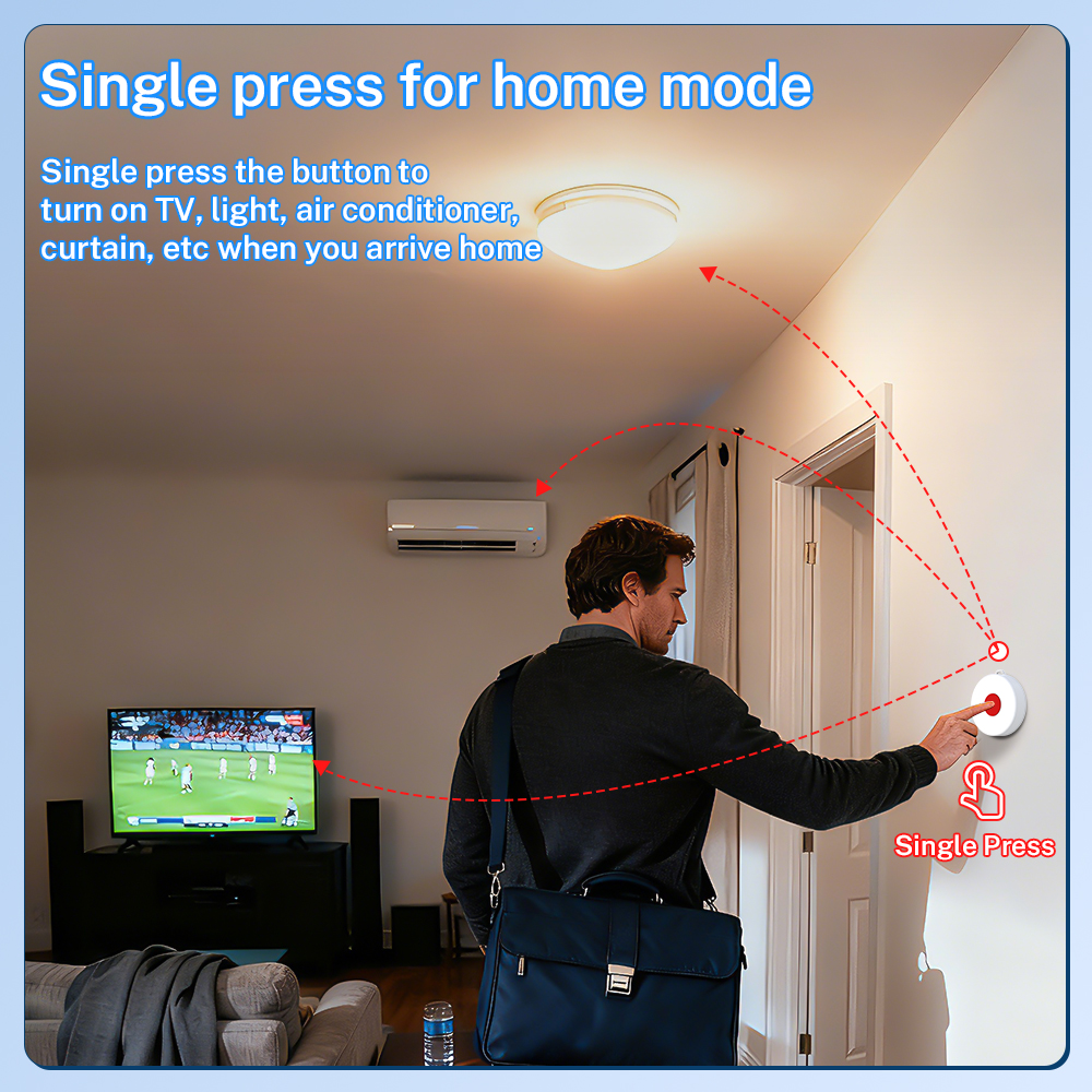 Tuya ZigBee Smart Button IP65  – обзор и цена Diy Home Automation Controller