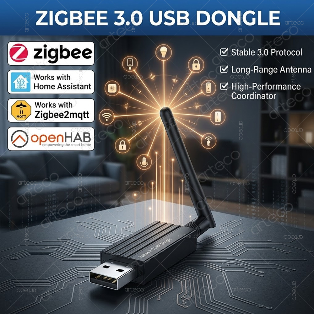 Zigbee 3.0 USB Dongle Universa – обзор и цена Zigbee Coordinator Stick