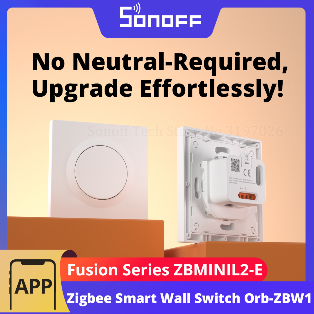 SONOFF Orb-ZBW1L Zigbee Smart  – обзор и цена Sonoff Basic Switch