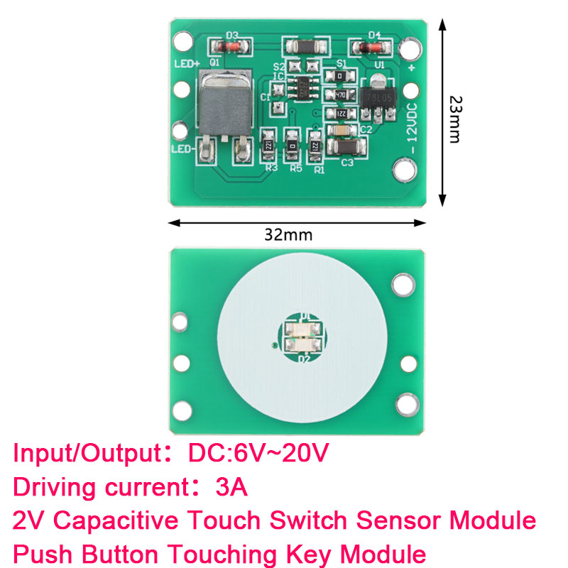 10PCS-1 12V Capacitive Touch S – обзор и цена Shelly Relay Module