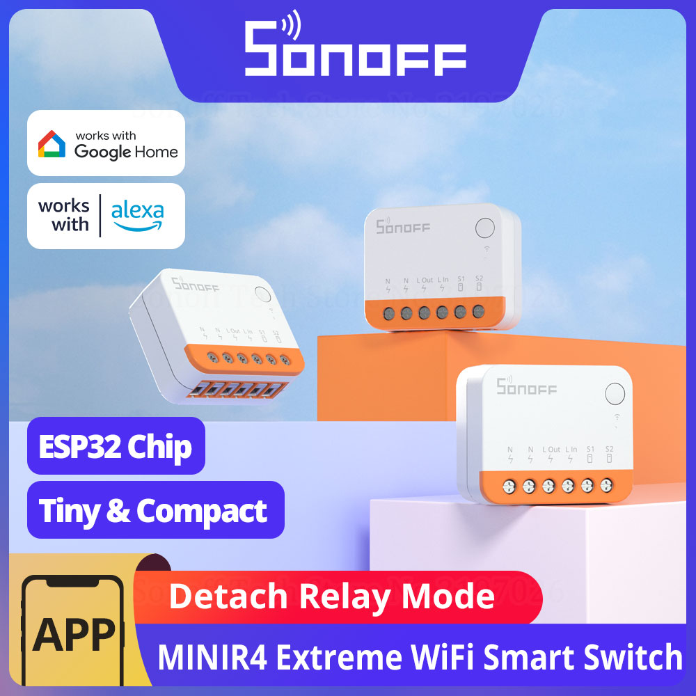 SONOFF MINIR4 Extreme WiFi Sma – обзор и цена Sonoff Basic Switch
