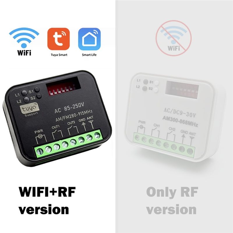 3CGRO-For RX MULTI Tuya Wifi S – обзор и цена 433Mhz Receiver Module