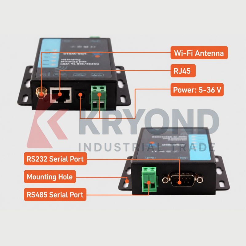 USR-W610 RS232 RS485 Serial De – обзор и цена Diy Home Automation Server