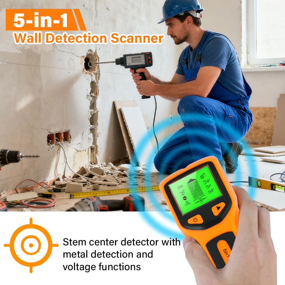 New 5-in-1 Wall Detector Handh – обзор и цена Water Leak Detector Wired