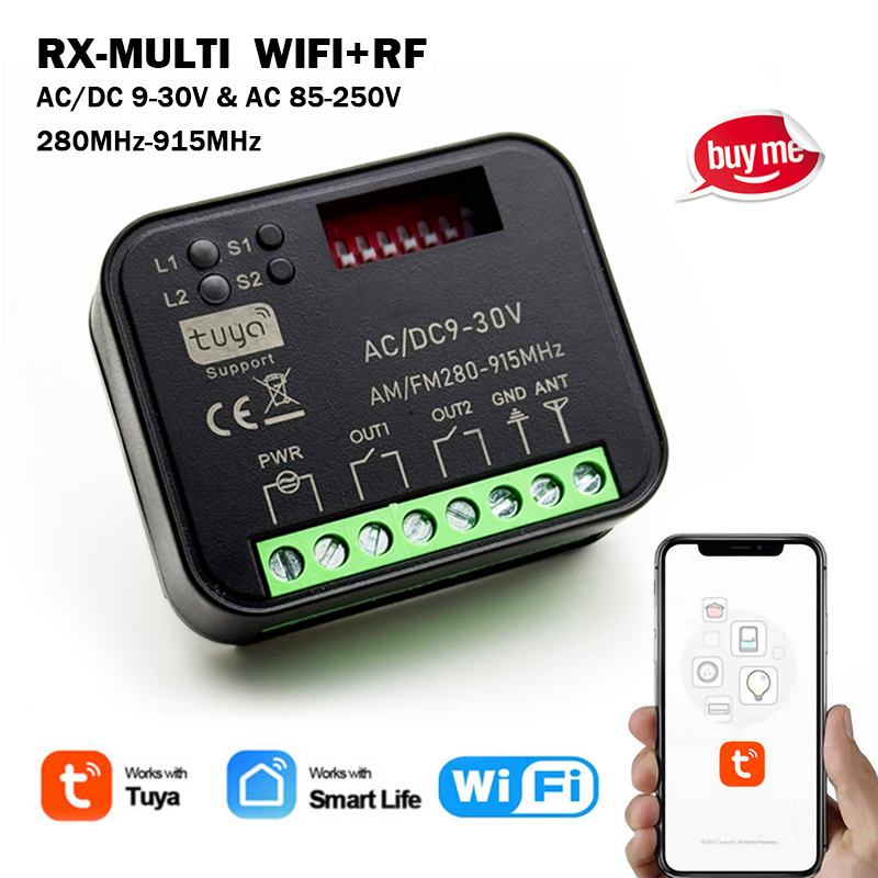 New RX-MULTI 300 a 868 MHz Tuy – обзор и цена 433Mhz Receiver Module