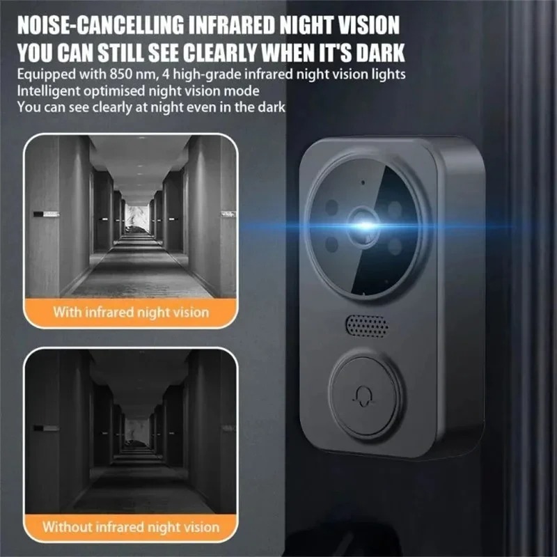 M8 Smart Visual Doorbell WiFi  – обзор и цена Smart Doorbell Wired