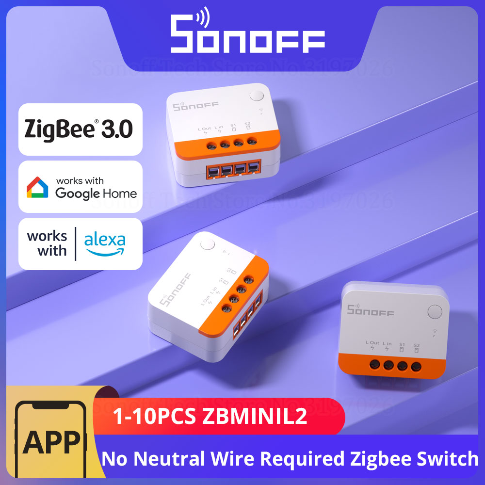 1-10PCS SONOFF ZBMINIL2 Zigbee – обзор и цена Sonoff Basic Switch