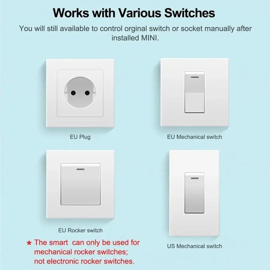 16A Smart Light Switches RF 43 – обзор и цена Sonoff Basic Switch