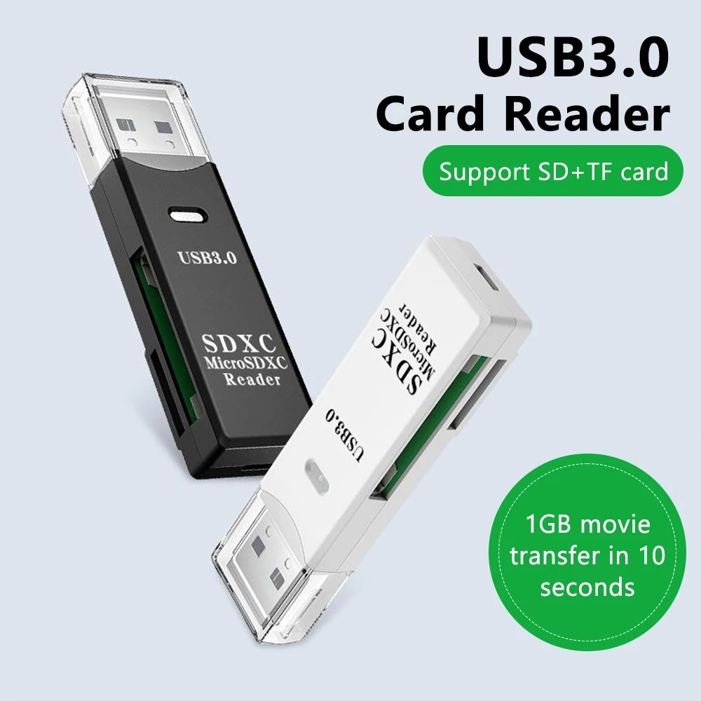 USB 3.0/2.0 Card Reader 2 in 1 – обзор и цена Home Assistant Sd