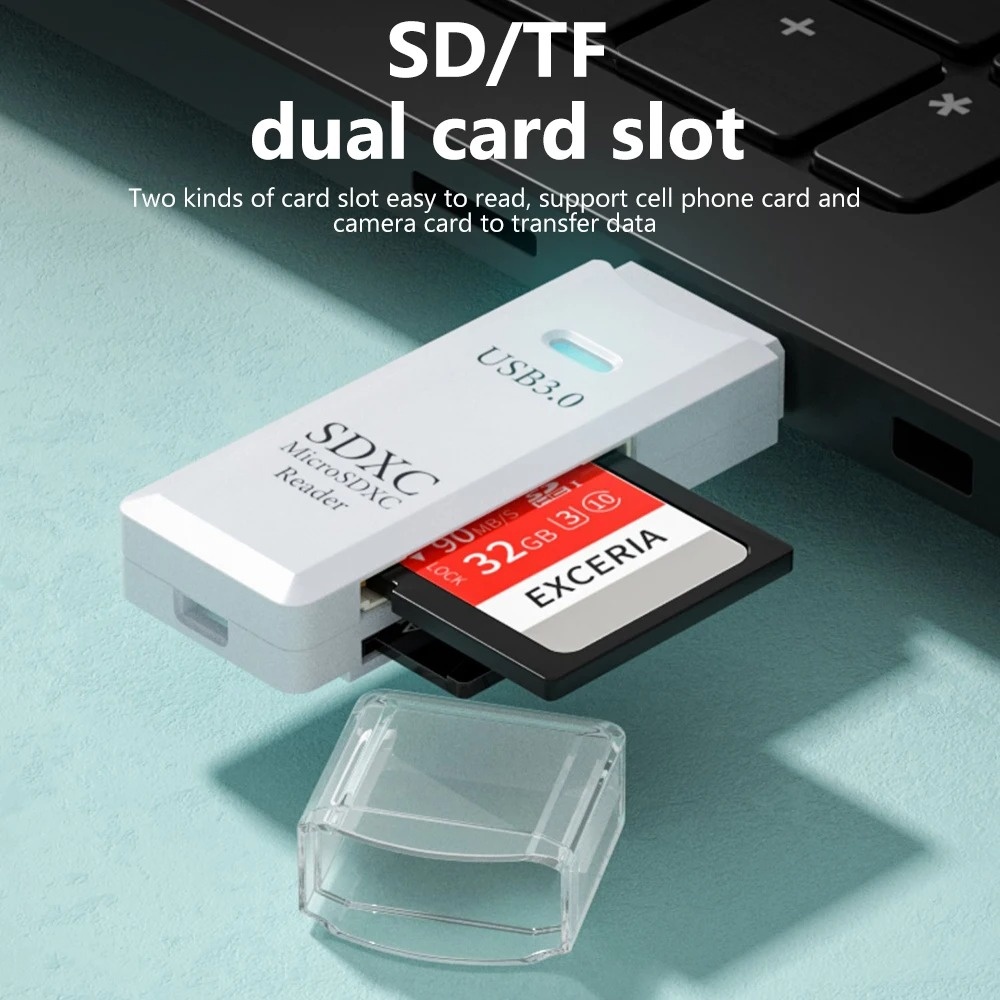 USB 3.0/2.0 Card Reader 2 in 1 – обзор и цена Home Assistant Sd