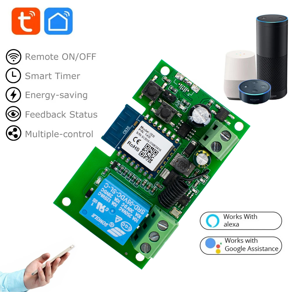 1CH Tuya Smart Remote Control  – обзор и цена Diy Home Automation Controller