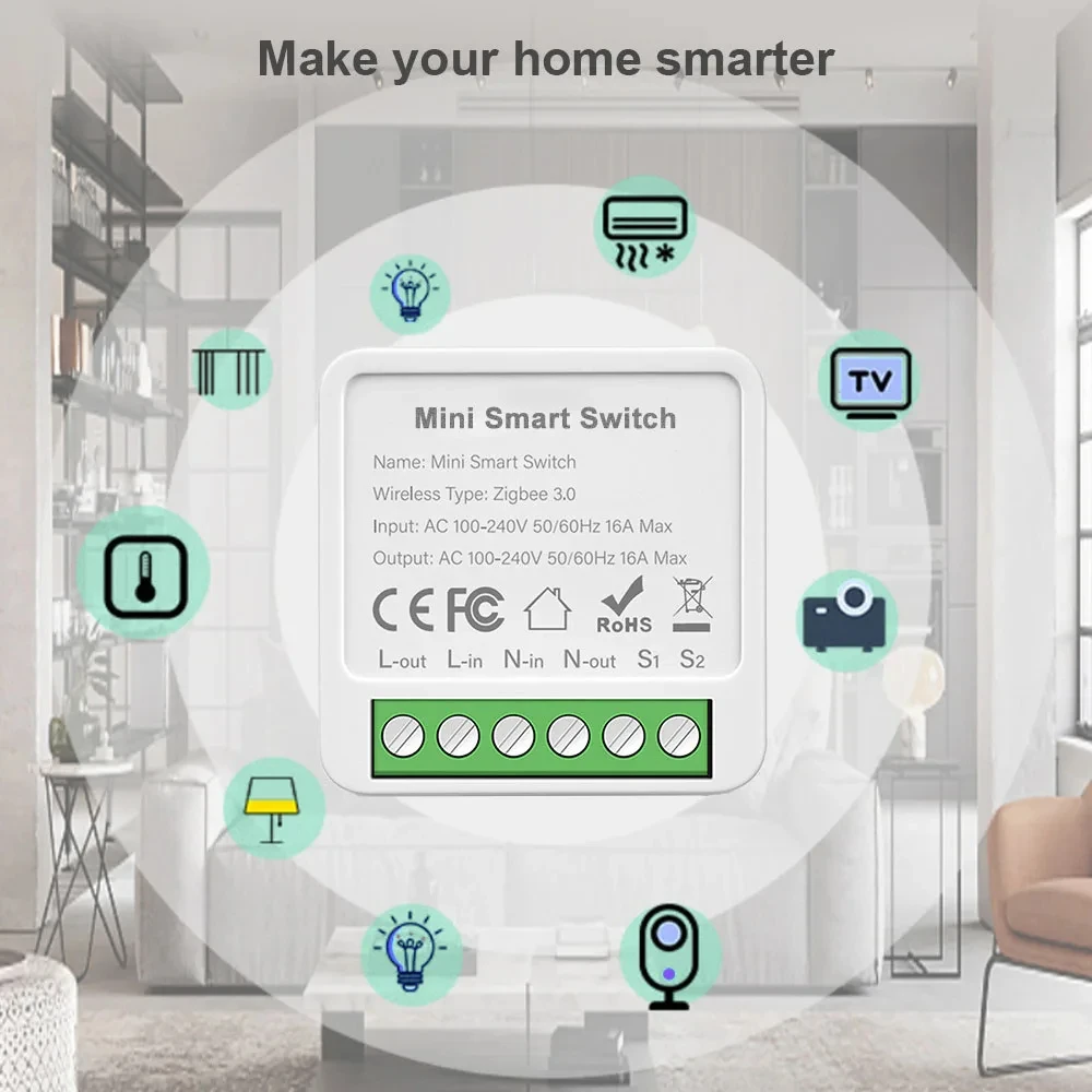 WiFi Zigbee Smart Switch Modul – обзор и цена Home Automation Systems Diy