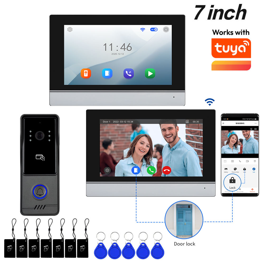 Tuya App Smart Wifi 4 Wire Vid – обзор и цена Smart Doorbell Wired