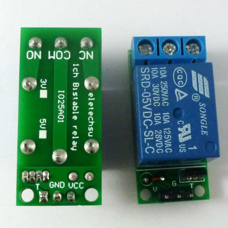 Flip-Flop Latch Relay Module B – обзор и цена Home Automation With Arduino