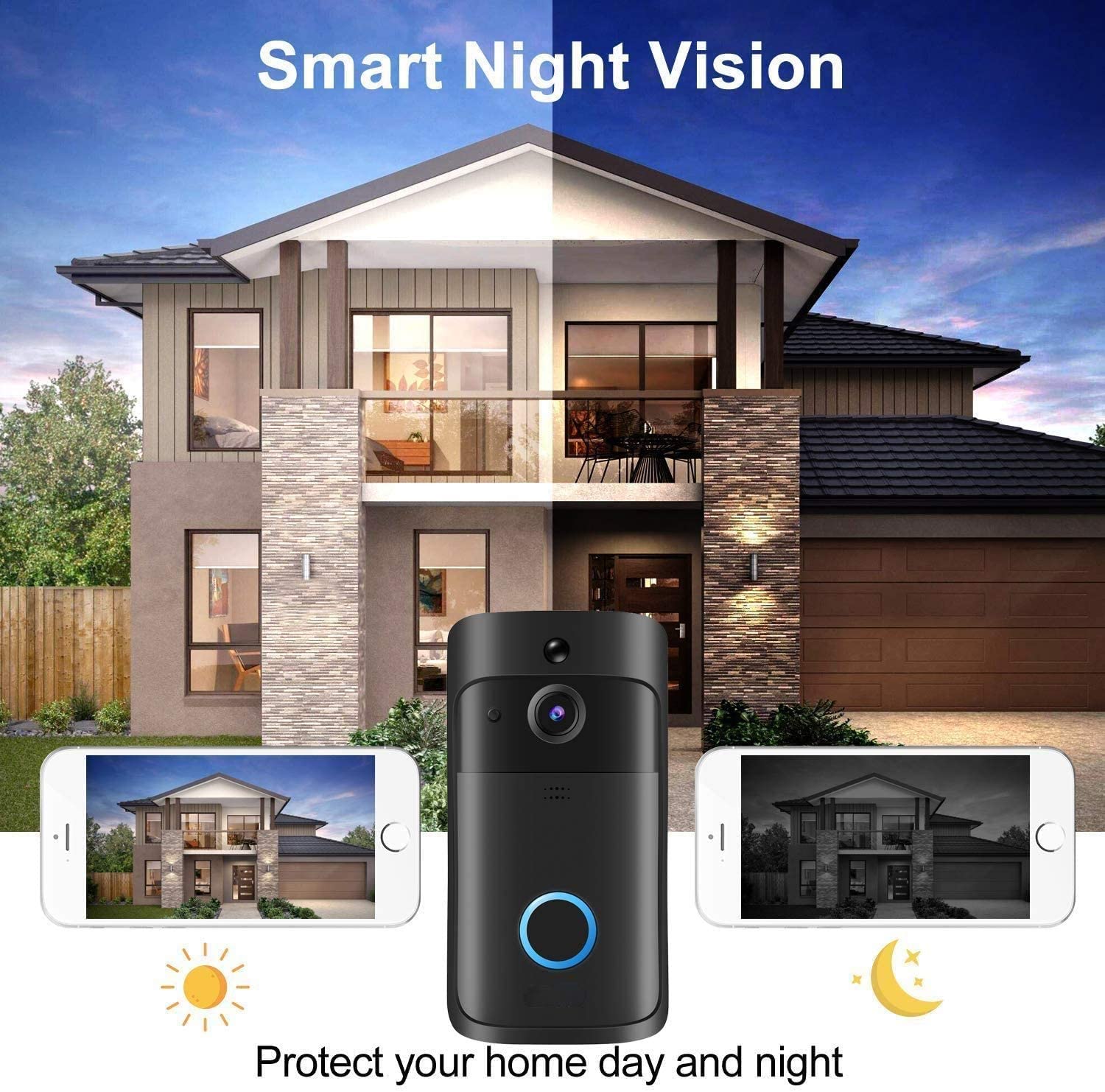 Video Doorbell Camera HD WiFi  – обзор и цена Smart Doorbell Wired