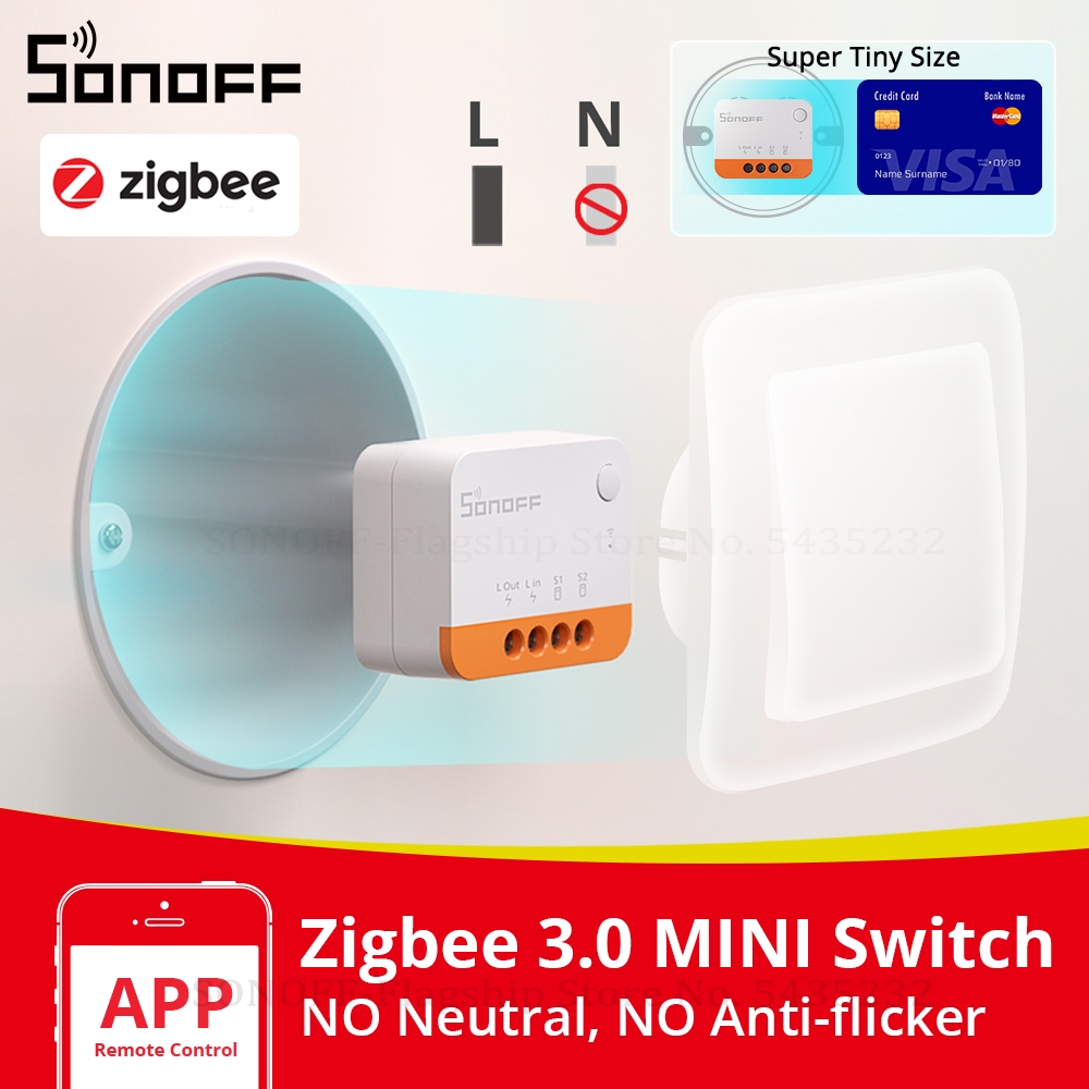 SONOFF ZBMINIL2 No Neutral Wir – обзор и цена Sonoff Basic Switch