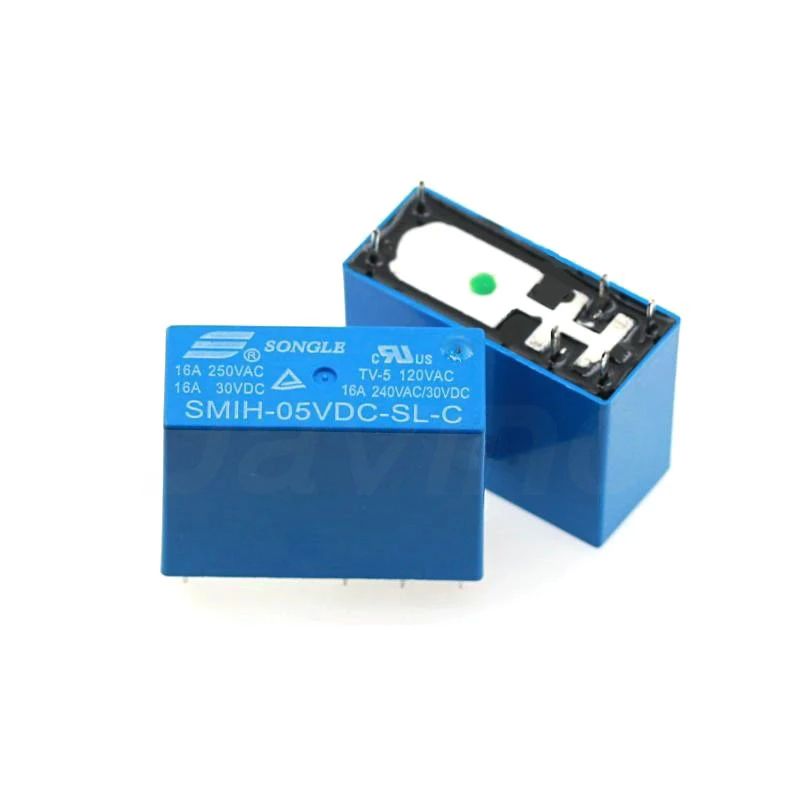 2-20PCS 5v 12v 24v SMIH-05VDC- – обзор и цена Shelly Relay Module
