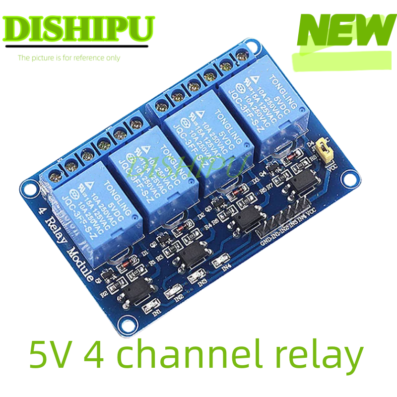 DC 5V 12V 24V 1 2 4 6 8 Channe – обзор и цена Relay 8 Channel Board