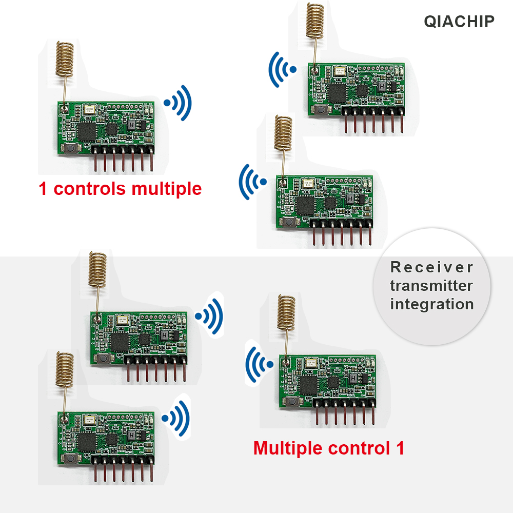 QIACHIP RF Receiving and Trans – обзор и цена Home Automation With Arduino