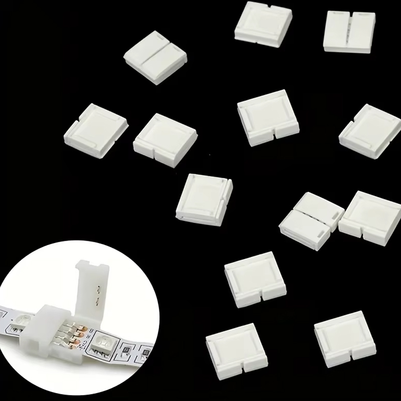 5pcs 4PIN 8mm Led Connector L  – обзор и цена Rgb Led Matrix 8X8