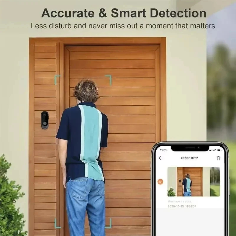 Tuya WIFI Camera Doorbell HD V – обзор и цена Smart Doorbell Wired