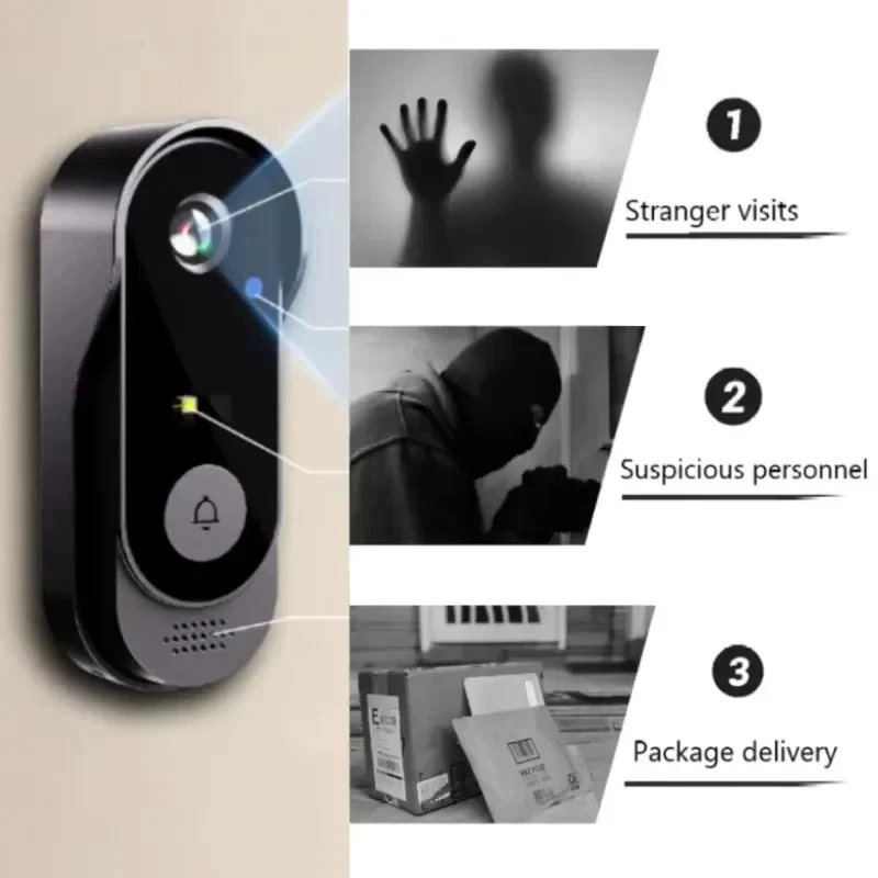 Tuya WIFI Camera Doorbell HD V – обзор и цена Smart Doorbell Wired