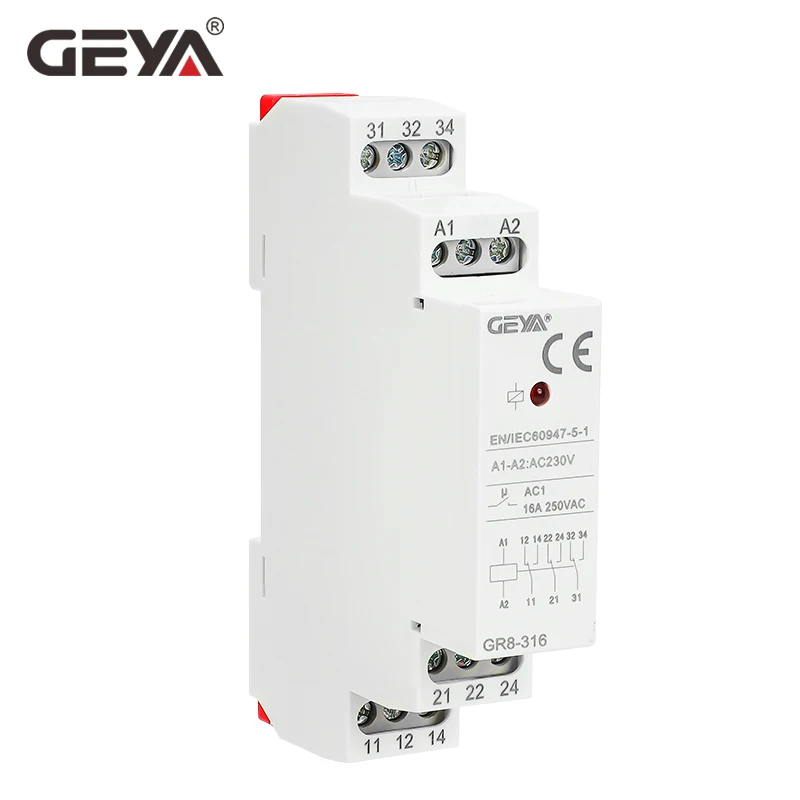 GEYA GR8-316 Switch Relay Inte – обзор и цена Shelly Relay Module