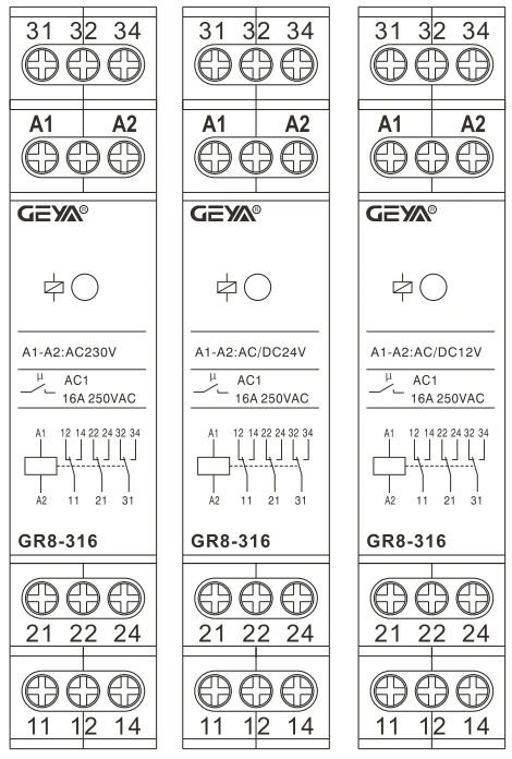 GEYA GR8-316 Switch Relay Inte – обзор и цена Shelly Relay Module